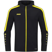 Jako Power Kapuzenjacke Schwarz/Citro 128