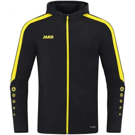 Jako Power Kapuzenjacke Schwarz/Citro 128