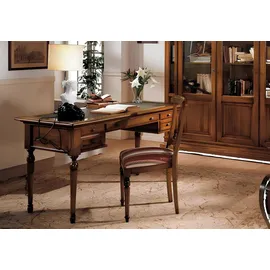 aea Tisch Sekretär Schreibtisch Schreibtische Italienische Möbel Büro Holz Tische - Braun