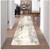 luxuskollektion Famibay Teppich Läufer Flur Küche rutschfest 65 x240cm Beige