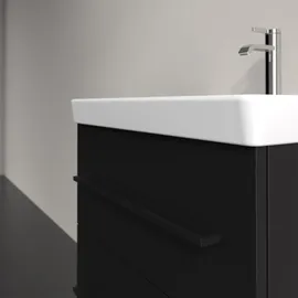 Villeroy & Boch Waschtischunterschrank 2 Auszüge 57,6 x 51,4 x 48,4 cm Volcano Black