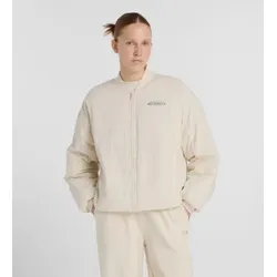 New Balance für Damen. WJ53500 Gewebte Bomberjacke neu erfunden beige (S), Lässig, Nylon