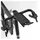 Elite Square Smart Frame schwarz