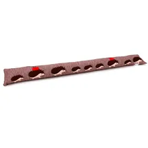 heimtexland Zugluftstopper 46 x 1 x 5 cm Braun