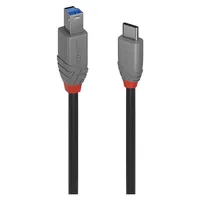 Lindy USB-C auf USB-B 1,0 m Schwarz