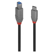 Lindy USB-C auf USB-B 1,0 m Schwarz