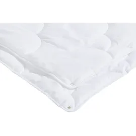 MY HOME Microfaserbettdecke MY HOME "Mondschein, Bettdecke 135x200 cm, 155x220 cm, 200x200 cm", weiß, B:155cm L:220cm, Bezug: 100% Polyester.