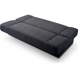 moeblo Schlafsofa CYPRUS – Sofa Kippsofa Klappsofa Click-Clack Couch für Wohnzimmer Federkern Sofagarnitur Polstersofa mit Bettkasten und Schlaf... - Beige/Weiß