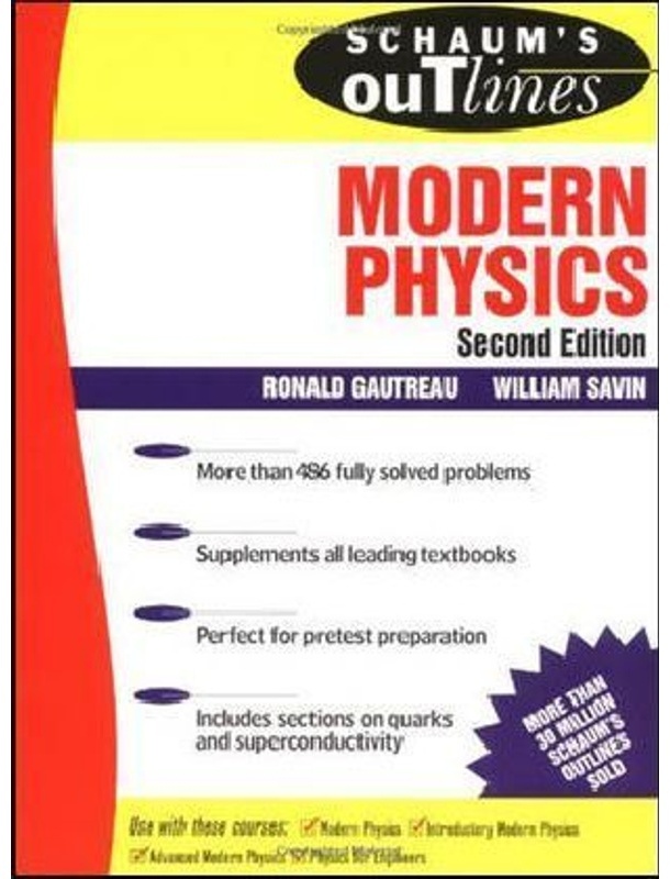 Theory And Problems Of Modern Physics - Ronald Gautreau, William Savin, Kartoniert (TB)