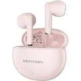 Vention NBKP0 Earbuds Elf E06 Kabellose Kopfhrer, Bluetooth 5.3, 40 mAh (Ohrhrer), 300 mAh (Ladeetui), Pink - Rosa