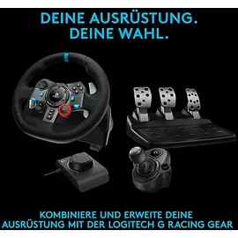 Logitech G29 Driving Force Lenkrad + Pedale + Astro A10 Headset weiß