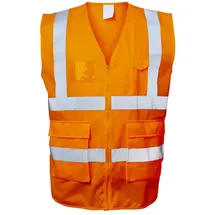 Basics Warnschutzweste »BASIC« Klasse 2 Größe M orange