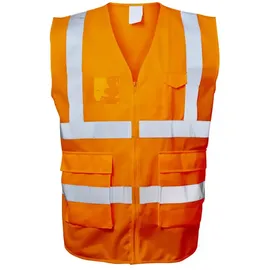 Basics Warnschutzweste »BASIC« Klasse 2 Größe M orange
