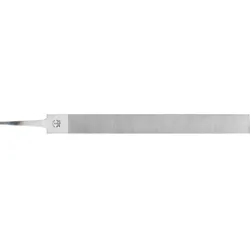 Weichmetallfeile Flachstumpf 300mm Hieb 0 für Bearbeitung von Weichmetall und Kunststoff