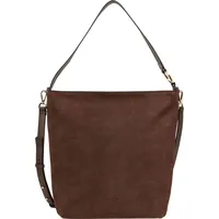 Marc O'Polo Schultertasche Umhängetasche Dunja Hobo Bag Dark Brown