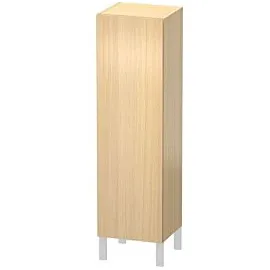 Duravit L-Cube Halbhochschrank individual, Tür rechts, mediterane eiche