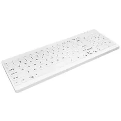 Active Key AK-C7012 Hygiene Tastatur - Deutsch - Weiß