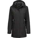 Tee Jays Damen Parka Kurzmantel 9609 black XXL