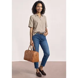 STREET ONE Kurzarmbluse Beige 40