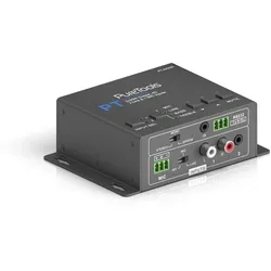PureTools - Audio Verstärker 2x20W (Klasse D), 2 Leitungseingänge & 1 MIC Eingang