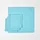 Homescapes Stoffservietten hellblau 45/45 cm, 100% Baumwolle,