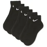 Nike Everyday Lightweight Trainings-Knöchelsocken Black/White 34-38