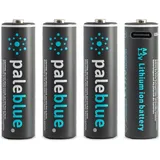 Pale Blue Mignon (AA)-Akku 1700 mAh 4 St.