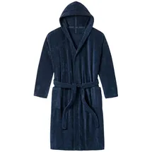 SCHIESSER Essentials Bademantel Blau XL
