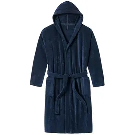 SCHIESSER Essentials Bademantel Blau XL