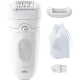 Braun Silk-épil 5 5-011 Weiß/Grau