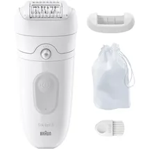 Braun Silk-épil 5 5-011 Weiß/Grau