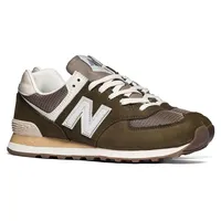 New Balance 574 Herren Calcium / Dark Silver Metallic 46,5