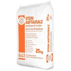Steinauftausalz | Kornklasse M | DIN EN 16811-1, Teil 1 | 25 kg | schnelle Wirksamkeit | lange lagerfähig