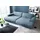 KAWOLA Big Sofa Madeline Stoff petrol