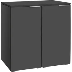 Hasena Accessoires Portina Kommode Holzwerkstoff 90x50x86 cm - teilmontiert - Anthrazit