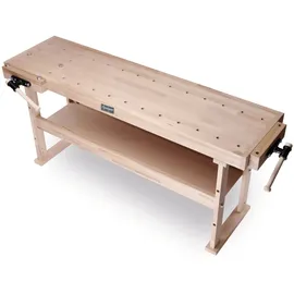Holzkraft Hobelbank Holz 1901 braun