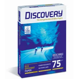 DISCOVERY Kopierpapier A4 75 g/m2 500 Blatt gelocht