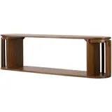 MASSIVMOEBEL24.DE Wandregal 120 x 25 x 35 cm Beige
