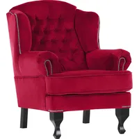 GUTMANN FACTORY Ohrensessel GUTMANN FACTORY "New Barock", rot, B:87cm