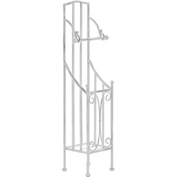 Toilettenpapierhalter BRISA Metall Weiß