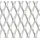 vidaXL Gittermatte Streckmetall 50 x 50 cm Silber