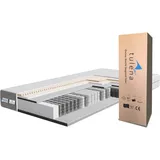 TULENA NOX Matratze 90x190 H1 + H2 Taschenfederkernmatratze 21 cm Comfort Plus Matratze für Kinder und Erwachsene - Wendematratze mit Bezug mit Reißverschluss Rollmatratze Oeko-TEX Zertifiziert