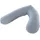 Theraline Stillkissenbezug 190 cm Melange Blau-Grau