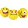 Wedo Radiergummi Smilie gelb 3 St.