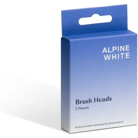 Alpine White Zahnbürstenköpfe 2 St. antibakteriell