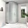 AcquaVapore Duschkabine Dusche D46-00M1 Komplettdusche Fertigdusche 80x80 cm - Weiß