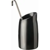 APS Casual 12 cm, H: 21,5 cm, Melamin schwarz, Inhalt: 1,00 Liter, Höhe: mm, ø: 120 mm