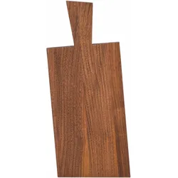 Schneidebrett CONTINENTA, braun, B:22cm H:2cm L:50cm, Walnussholz, Schneidebretter