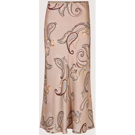 Madeleine Maxirock Damen Paisley Braun 48