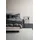 Schöner Wohnen Pure unifarben grau 200 x 200 cm + 2 x 80 x 80 cm